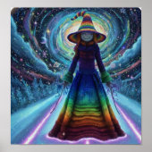 CosmicWinterWitch Poster (Voorkant)