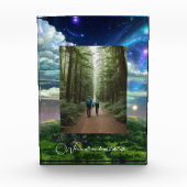 Cosmis sterren sterrenstelsel fantasie fotoblokken (Voorkant)