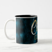 Cosmisch Blauw Chaos Coördinator Mok (Links)