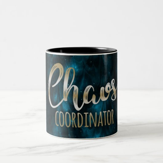 Cosmisch Blauw Chaos Coördinator Mok (Center)