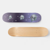 Cosmisch fee skateboard van Molly Harrison (Horizontaal)