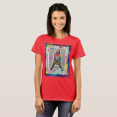 Cosmisch Geluks Collage T-shirt (Voorkant volledig)
