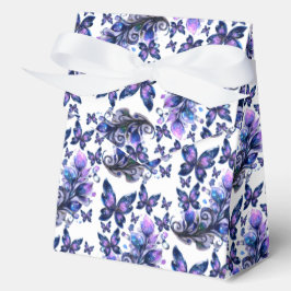 Cosmisch Glitter Vlinders Patroon Tent Bedankdoosjes