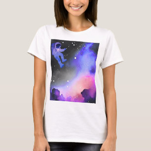 Cosmisch Ruimtevaarder Ruimte Dames T-Shirt