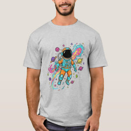 Cosmisch Universum Sterrenstelsel Sterren Esthetis T-shirt