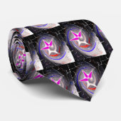 Cosmische belletjes exploderen stropdas (Opgerold)