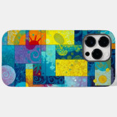 Cosmische Bloei Tuin: Abstract Mozaïek van Dromen Case-Mate iPhone Case (Achterkant (horizontaal))