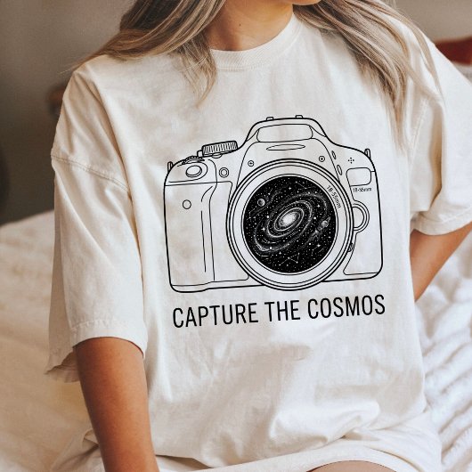 Cosmische Camera Legt de Kosmos Vast Tri-Blend Shirt