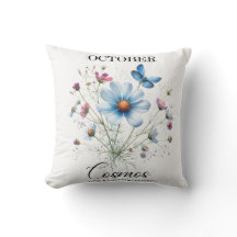 Cosmische Comfort • Kussensloop Oktober Geboortebl