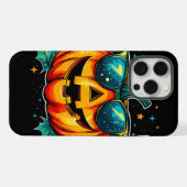 Cosmische Coole Jack-O-Space iPhone Hoesje (Achterkant horizontaal)