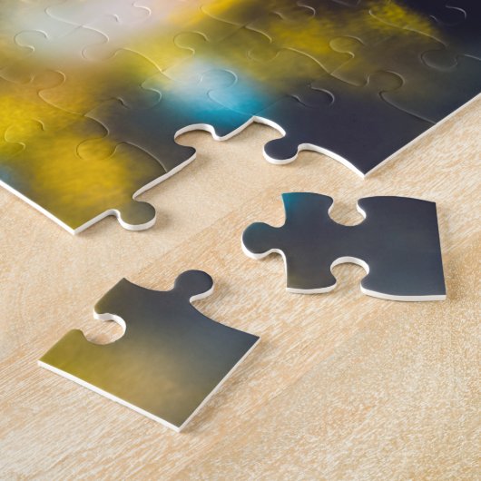 Cosmische danslampen legpuzzel (Zijkant)