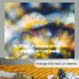 Cosmische danslampen poster