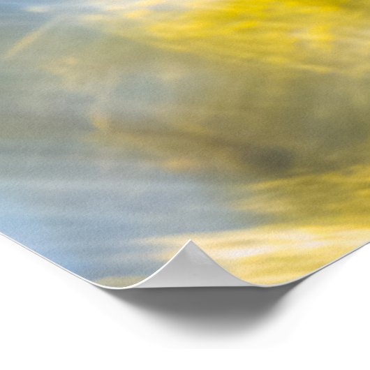 Cosmische danslampen poster (Hoek)