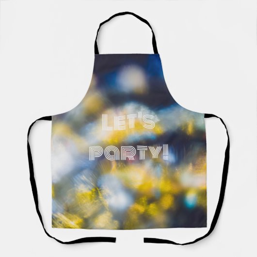 Cosmische danslampen schort (Voorkant)