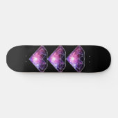 Cosmische diamant persoonlijk skateboard (Horizontaal)