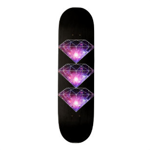Cosmische diamant persoonlijk skateboard