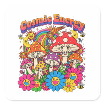 COSMISCHE ENERGIE PADDestoel Sticker