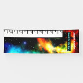 Cosmische Groeimeter 2 Spandoek (Horizontaal)