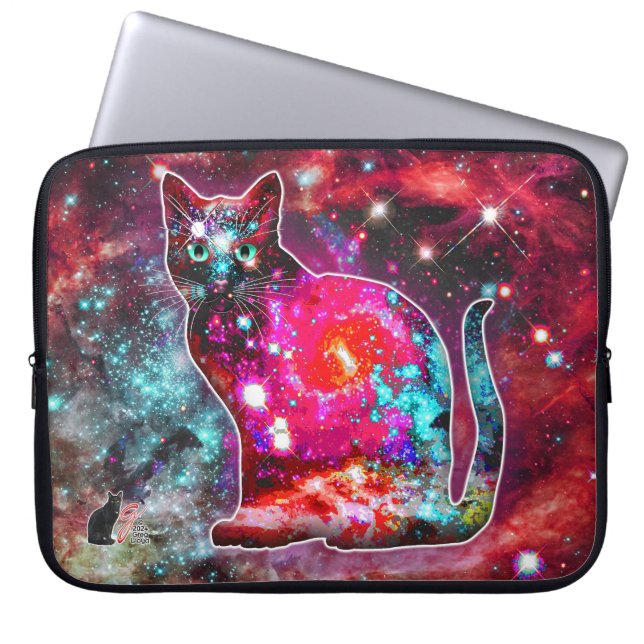 Cosmische Kat Alpha Elektronica Tas (Voorkant)