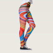 Cosmische krommen leggings (Rechts)