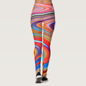 Cosmische krommen leggings (Achterkant)