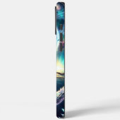Cosmische Liefhebbers Galaxy Planeet Fantasie Acry Case-Mate iPhone Case (Achterkant / Links)