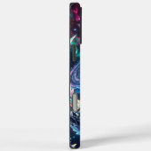 Cosmische Liefhebbers Galaxy Planeet Fantasie Acry Case-Mate iPhone Case (Achterkant / Rechts)