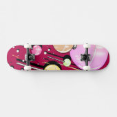 Cosmische Lollypop Skatebord Dek Persoonlijk Skateboard (Horizontaal)