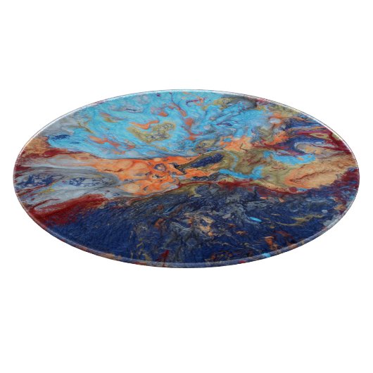 Cosmische marbles snijplank (Hoek)