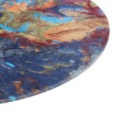 Cosmische marbles snijplank (Hoek)