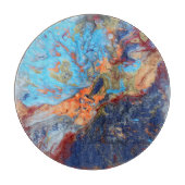 Cosmische marbles snijplank (Voorkant)