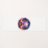 Cosmische Meditator Yoga Mat (Voorkant (horizontaal))