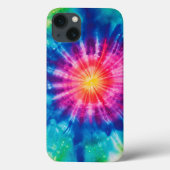 Cosmische neon regenboog stropdas kleurstof Case-Mate iPhone case (Achterkant)