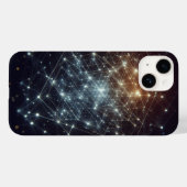 Cosmische neurale netwerk telefoonhoes - Lichtgeve Case-Mate iPhone Case (Achterkant (horizontaal))