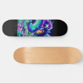 "Cosmische paddenstoelen" Persoonlijk Skateboard (Horizontaal)