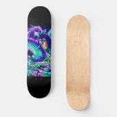 "Cosmische paddenstoelen" Persoonlijk Skateboard (Voorkant)