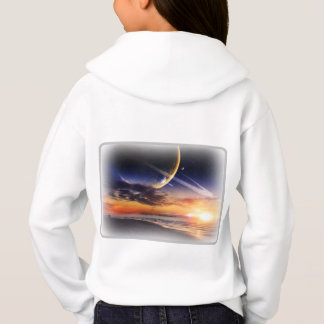 Cosmische Planeet Horizon Kids Trui Hoodie