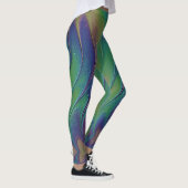 Cosmische Regenboog Iridiserende Verf Leggings (Rechts)