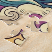 Cosmische Reis Ruimteschip Buitenruimte Legpuzzel (Zijkant)