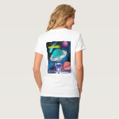 COSMISCHE REIZIGER T-SHIRT (Achterkant volledig)