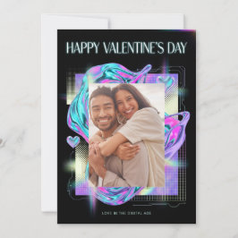 Cosmische Romantiek Digitale Liefde Valentijnkaart Feestdagenkaart