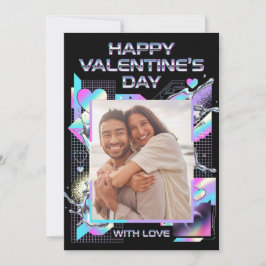 Cosmische Romantiek Digitale Liefde Valentijnkaart Feestdagenkaart