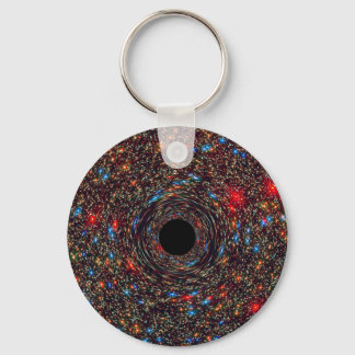 Cosmische ruimte nevelsleutelhanger - Galaxy kunst Sleutelhanger