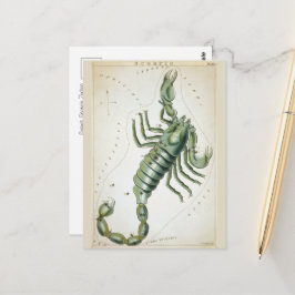 Cosmische Schorpioen Dierenriem Briefkaart