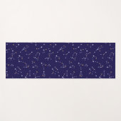 Cosmische Stroom Middenblauw Yogamat (Voorkant (horizontaal))