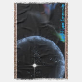 "Cosmische Supernova" Worp Deken (Voorkant Verticaal)