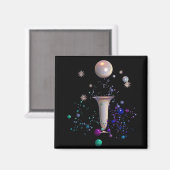 Cosmische symfonie magneet (Voorkant / Achterkant)