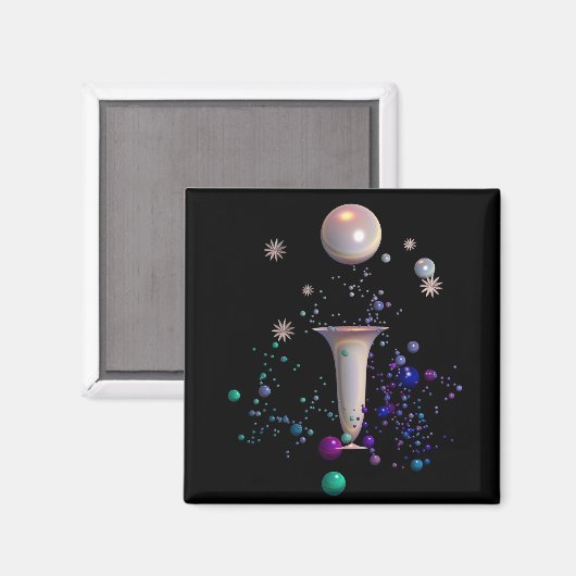 Cosmische symfonie magneet (Voorkant / Achterkant)