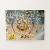 Cosmische tuin voor peuters legpuzzel (Horizontaal)