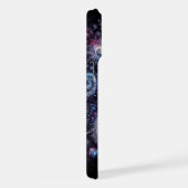 Cosmische uitbarsting, Tie-dye patroon iPhone Hoesje (Rechterkant)